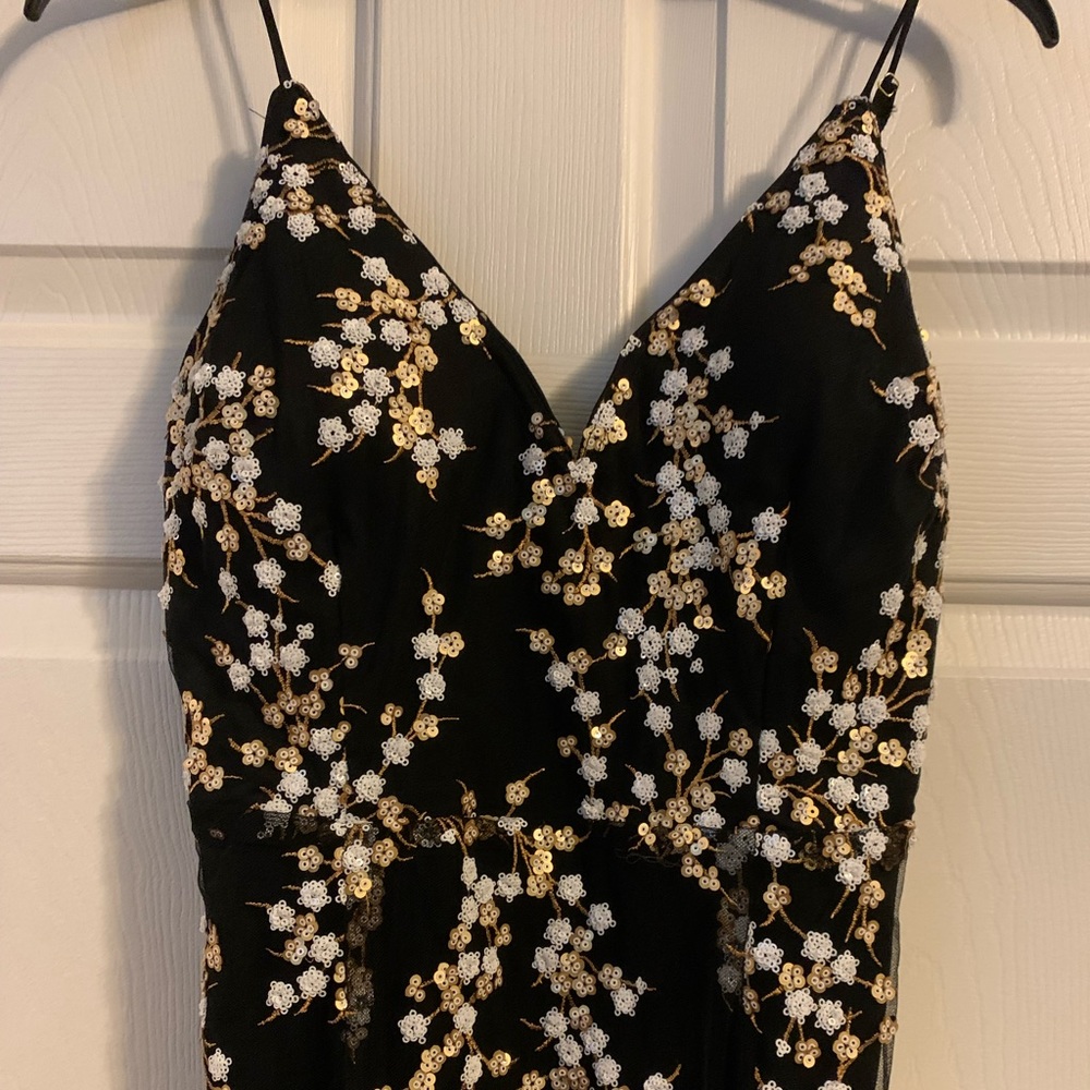 Beautiful full length dress worn to a formal wedding once